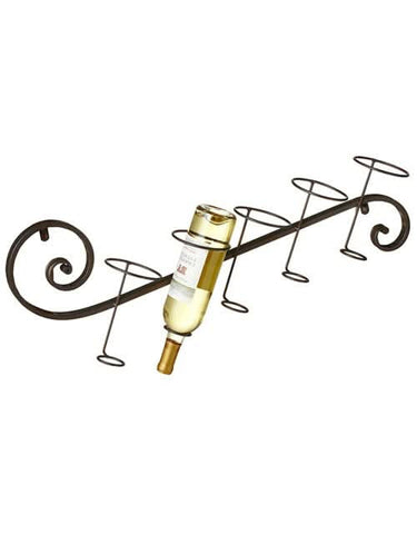 Scroll 5 Bottle Wine Rack