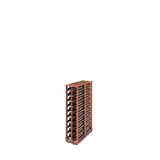 2 Column Wooden Double Deep Base Wine Rack Cabinet- Stores 40 standard wine bottles