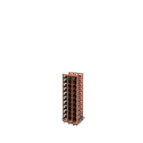 3 Column Wooden Base Wine Rack Cabinet- Stores 30 standard wine bottles