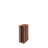 3 Column Wooden Double Deep Base Wine Rack Cabinet- Stores 60 standard wine bottles