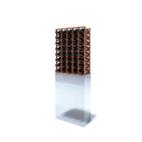 5 Column Wooden Upper Wine Rack Cabinet- Stores 40 magnum 1.5 L wine bottles