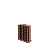 7 Column Wooden Base Wine Rack Cabinet- Stores 70 standard wine bottles