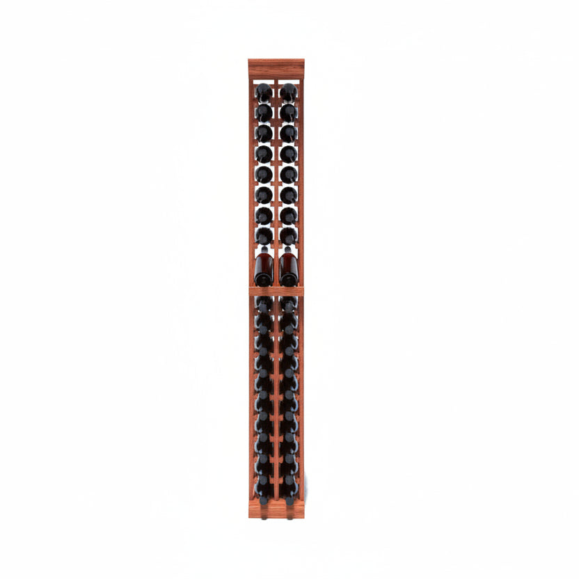 Two Column Wine Rack Kit With Display Row- Holds 38 Bottles – Wine Racks