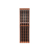 5 Column 6.5 Foot Tall Wooden Wine Rack Kit Storing 95 Bottles