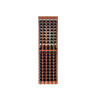 5 Column 6.5 Foot Tall Wooden Wine Rack Kit Storing 95 Bottles