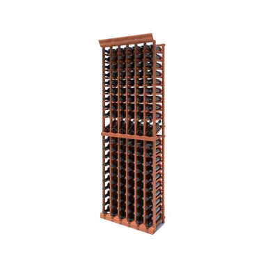 6 Column - 120 Bottle 7ft Wine Rack Kit with Display