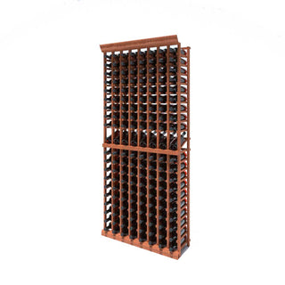 8 Column - 160 Bottle 7ft Wine Rack Kit with Display
