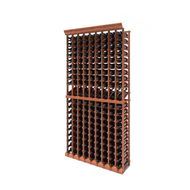 9 Column - 180 Bottle 7ft Wine Rack Kit with Display