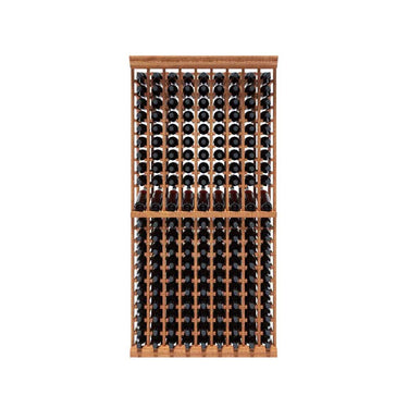 9 Column - 180 Bottle 7ft Wine Rack Kit with Display