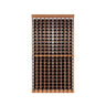 10 Column 7ft Tall Wooden Wine Rack Storing 210 Bottles