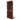 Wooden wine rack with bottles on a white background