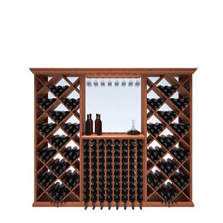 8 Foot Wine Cellar - 390 Bottle Capacity