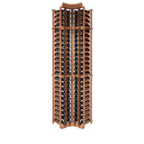 Curved Corner 8ft Wine Rack Kit Storing 96 Bottles