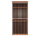 10 Column 8ft Wine Rack Kit with Display Storing 230 Bottles