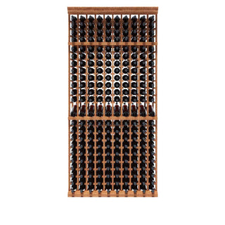 10 Column - 230 Bottle 8ft Wine Rack Kit with Display