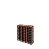 9 Column Wooden Base Wine Rack Cabinet- Stores 90 standard wine bottles