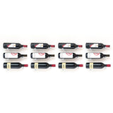 Vino Pins Designer Kit in Milled Aluminum Storing 12 Wine Bottles