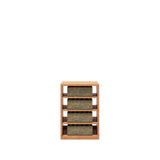 Wooden Case Bin Base Wine Rack- Stores 48 standard wine bottles