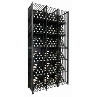 Case & Crate Freestanding Metal Wine Rack Kit- 288 Bottle Capacity