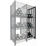 Case & Crate Freestanding Metal Wine Rack Extension Kit- 48 Bottle Capacity