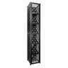 Case & Crate Freestanding Metal Wine Rack Locker- 96 Bottle Capacity
