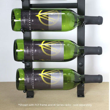 Hidden Base Plate Shown on Floor to Ceiling Frame Install