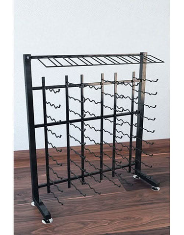 90 Bottle 3 Foot Half Island Display