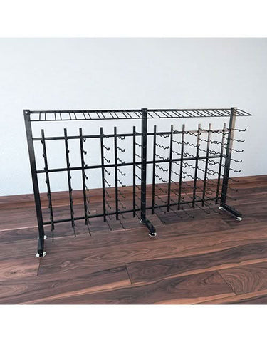 90 Bottle 3 Foot Half Island Display Extension