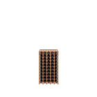5 Column Wooden Base Wine Rack Cabinet- Stores 50 standard wine bottles