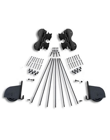 Contemporary Swivel Rolling Ladder Hardware Kit