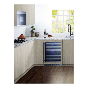 Summit 46 Bottle Panel Ready Wine Cooler