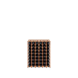 6 Column Wooden Base Wine Rack Cabinet- Stores 48 magnum wine bottles