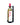 The Perch Single Bottle Vertical Storage Rack in Matte Black for Standard Wine Bottles