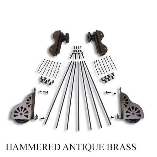 Rolling Rack Hardware Rolling Hook Ladder Hardware Kit – Wine Racks
