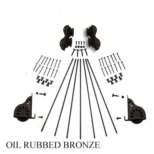 Rolling Rack Hardware Rolling Ladder Hardware Kit – Wine Racks