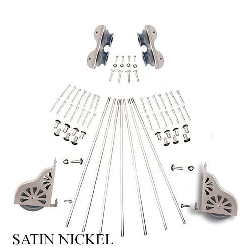 Rolling Rack Hardware Rolling Ladder Hardware Kit – Wine Racks