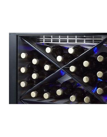 Summit 40 Bottle Single Zone Built In Wine Cooler