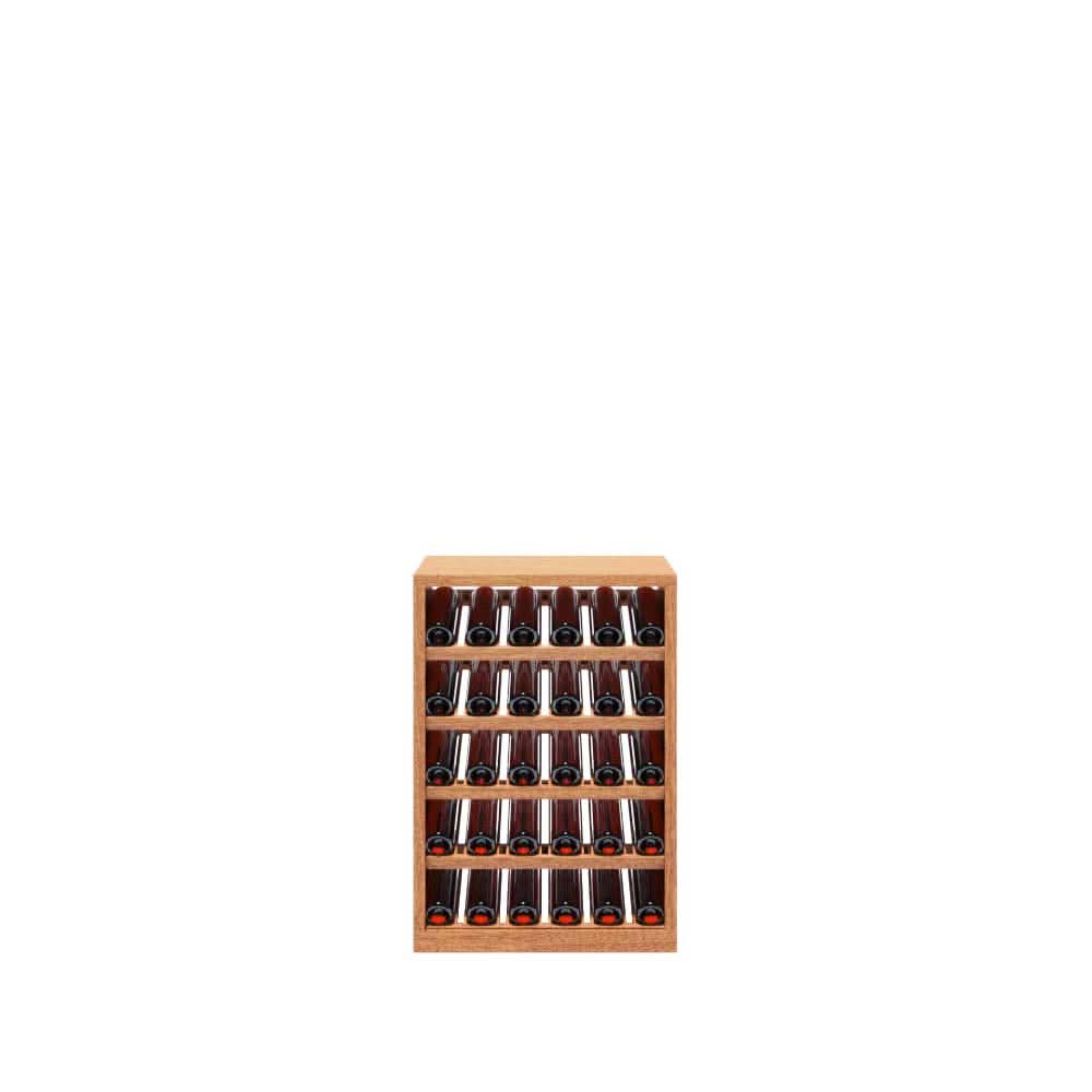 6 Column Base Stackable Wine Rack - Holds 30 Bottles | WineRacks.com ...
