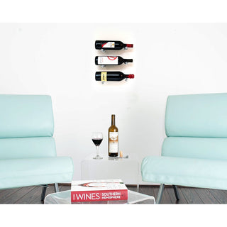 Vino Pins Designer Kit for 3 Wine Bottles Wall Mounted