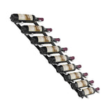 Vino Pin Flex Kit One Bottle Deep Mounted at 45 Degree Angle Storing 9 Bottles