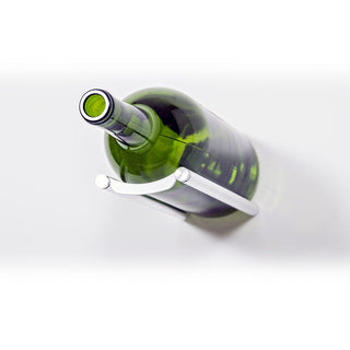Vino Rail Magnum Bottle Cork Forward Wine Peg in Aluminum