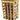 Wooden wine rack with bottles of various types and colors.
