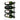 W Series Big Bottle Rack for 3 to 6 Liter Bottles in Matte Black