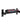 Evolution 5 in. High 1 Column Wine Wall in Matte Black Storing 1 Bottle