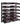 Evolution 30 in. High 2 Column Wine Wall in Matte Black Storing 36 Bottles