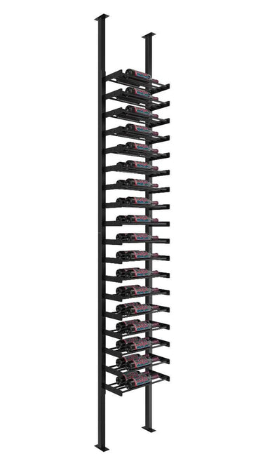 Evolution Wine Wall Single-Sided 1 Column Post Kit