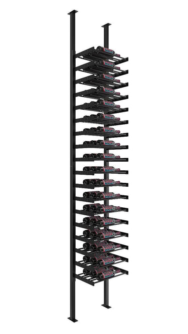 Evolution Wine Wall Single-Sided 1 Column Post Kit